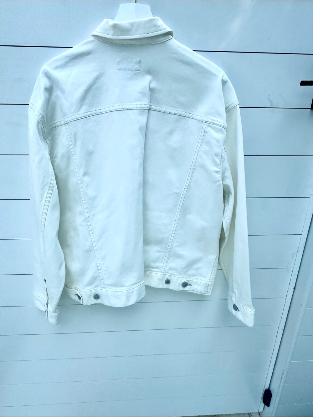 Pilcro White Denim Jean Jacket - Picture 12 of 15
